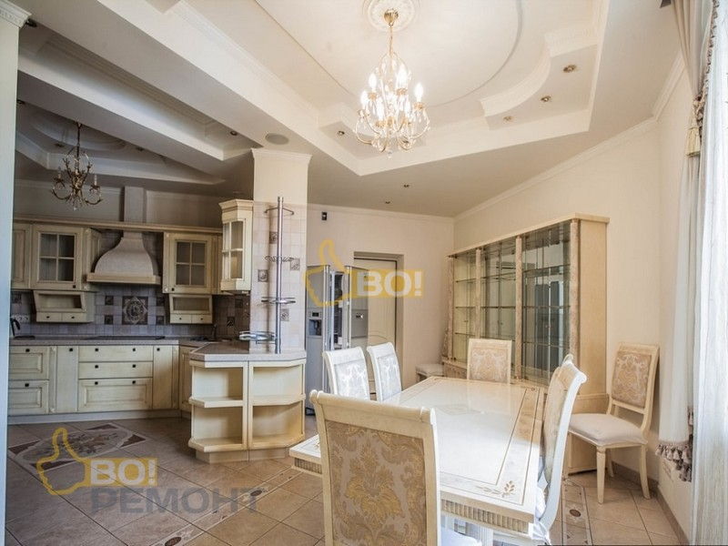 Дизайнерский ремонт квартиры в классическом стиле 300 м2-102